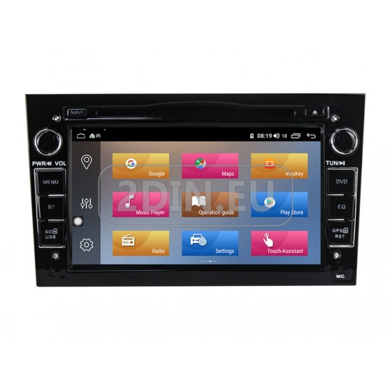 OPEL - МУЛТИМЕДИЯ / Навигация Android DVD черна пиано лак + DSP + CARPLAY + ANDROID AUTO